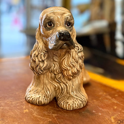 Cocker americano de porcelana diseño italiano. Italia SXX