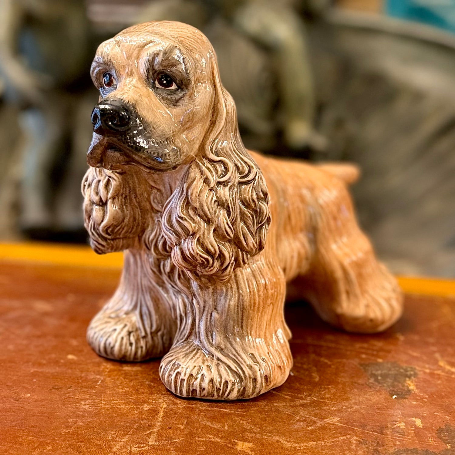 Cocker americano de porcelana diseño italiano. Italia SXX