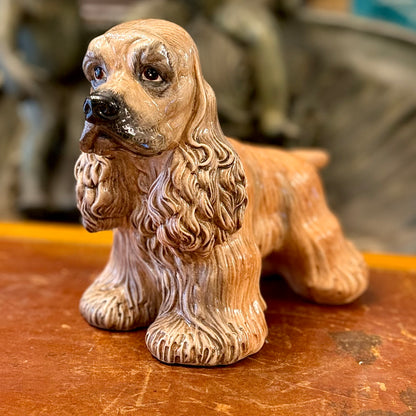 Cocker americano de porcelana diseño italiano. Italia SXX
