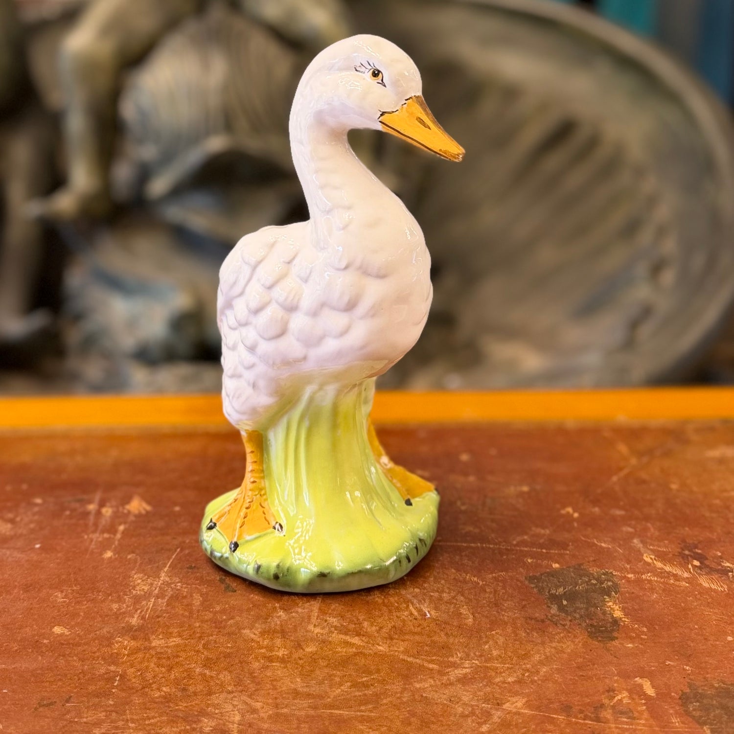 Pato de porcelana diseño italiano. Italia SXX