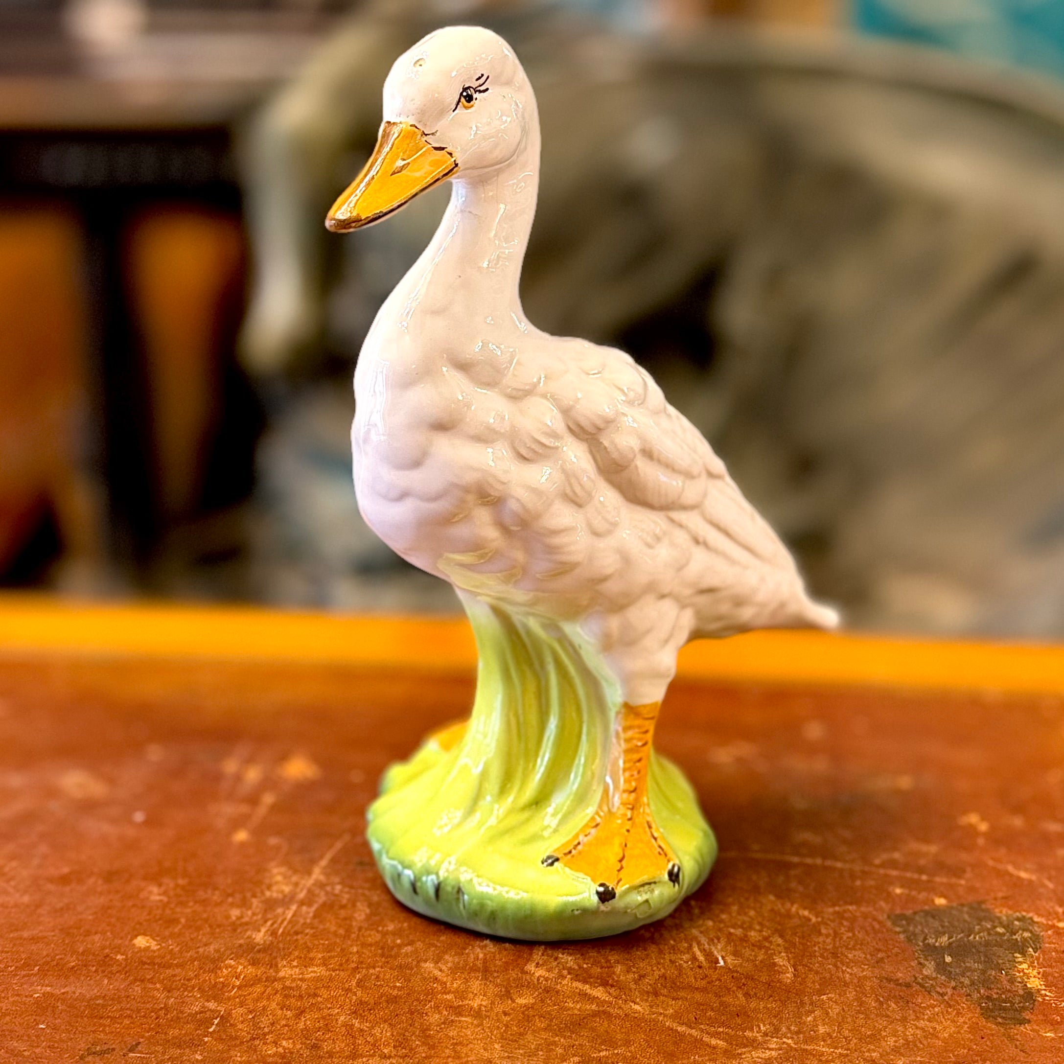 Pato de porcelana diseño italiano. Italia SXX