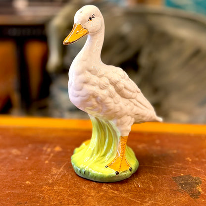 Pato de porcelana diseño italiano. Italia SXX
