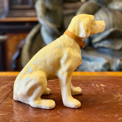 Perro labrador porcelana alemana. Alemania SXX