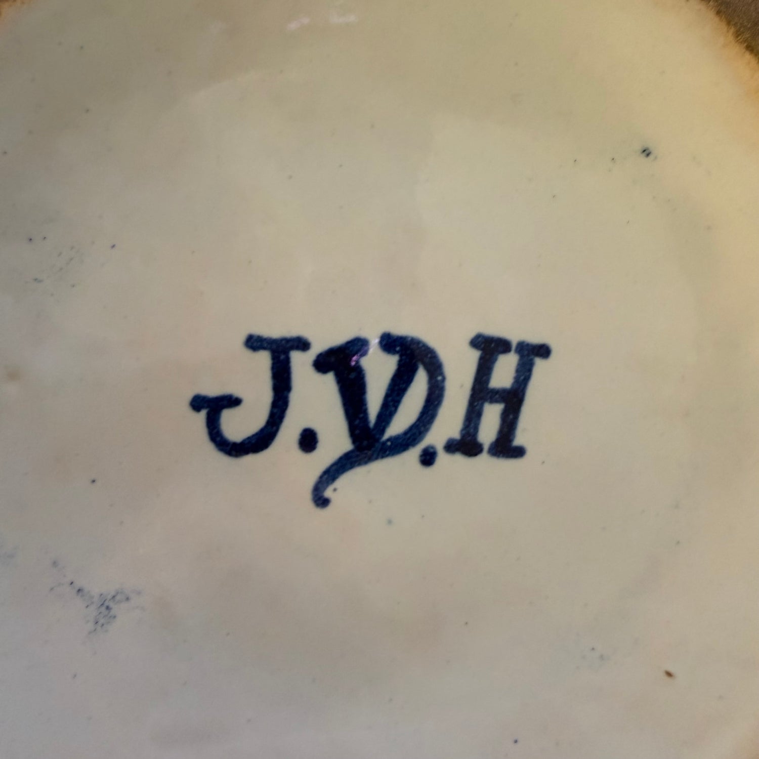 Par de jarrones con tapa Delft Compañia de Indias. Hlanda SXVIII