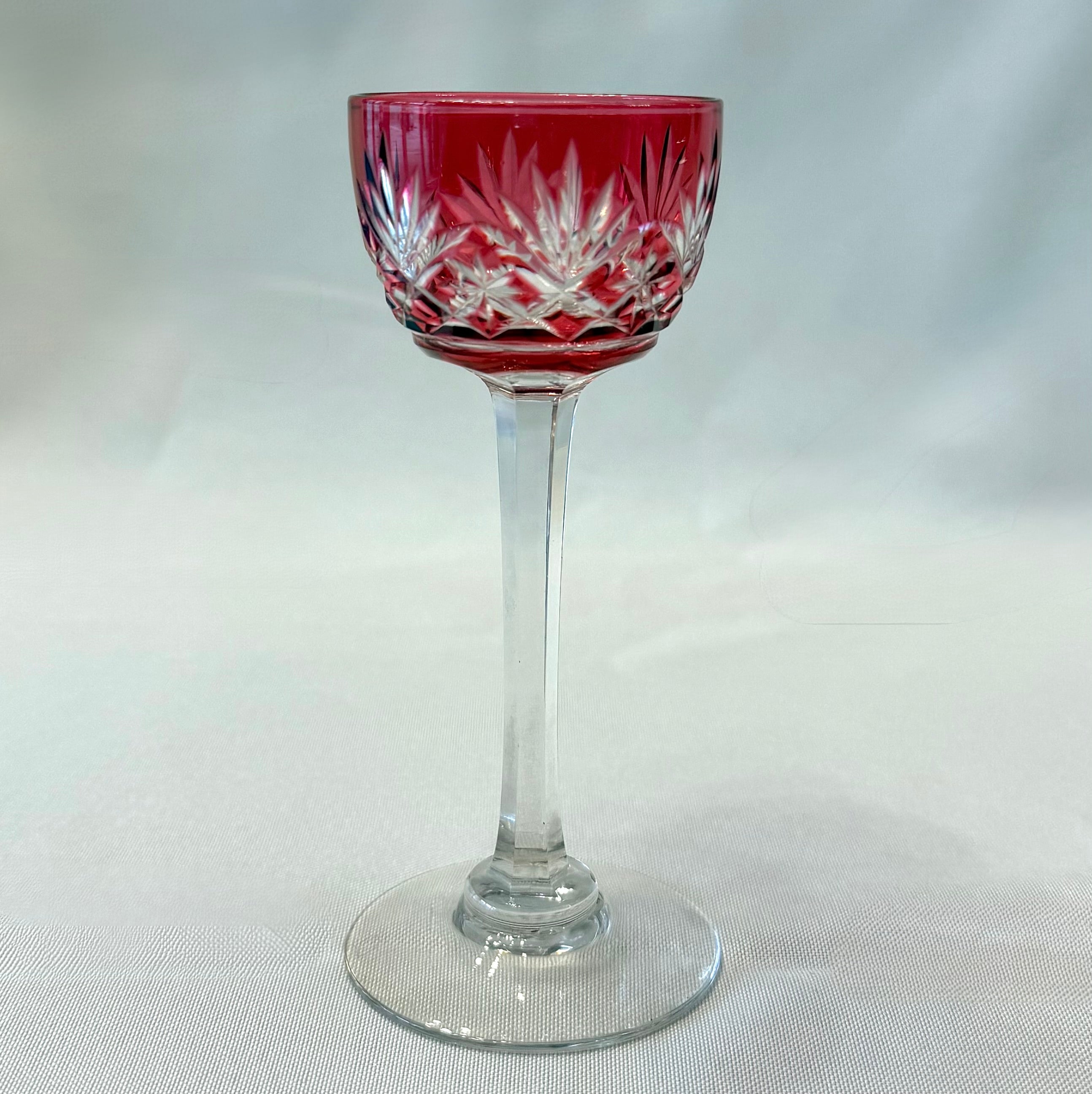 Juego de doce copas licor francesas. Francia SXX
