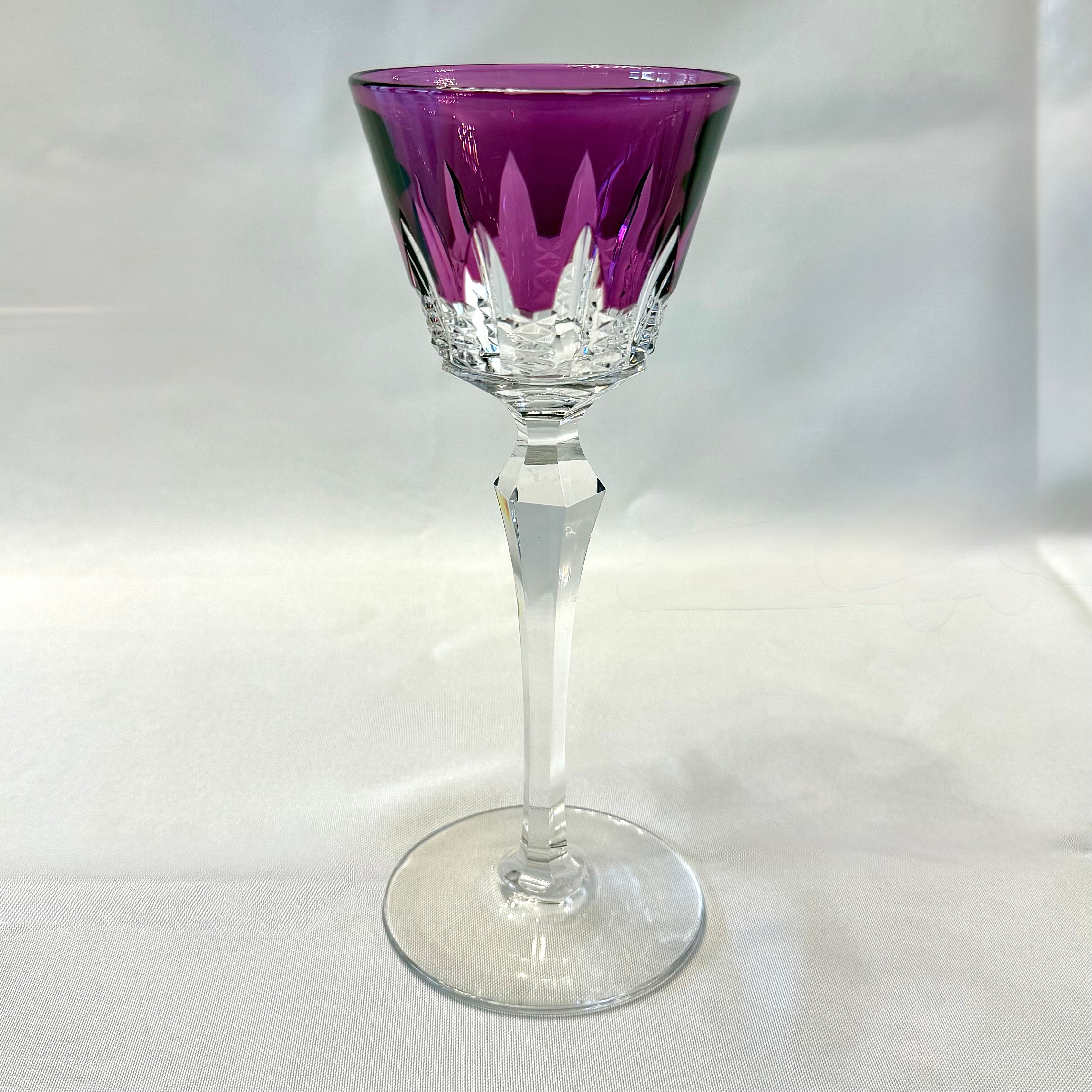 Juego de seis copas Baccarat modelo Vendome. Francia SXX