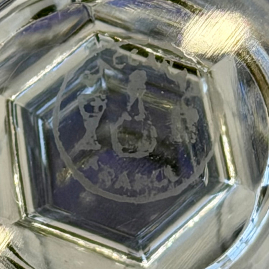Juego de seis copas Baccarat modelo Vendome. Francia SXX