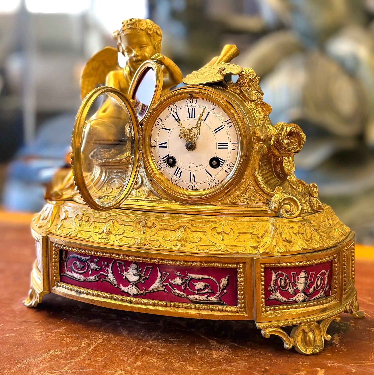 Graniture bronce ormolu época Napoleón III. Francia SXIX