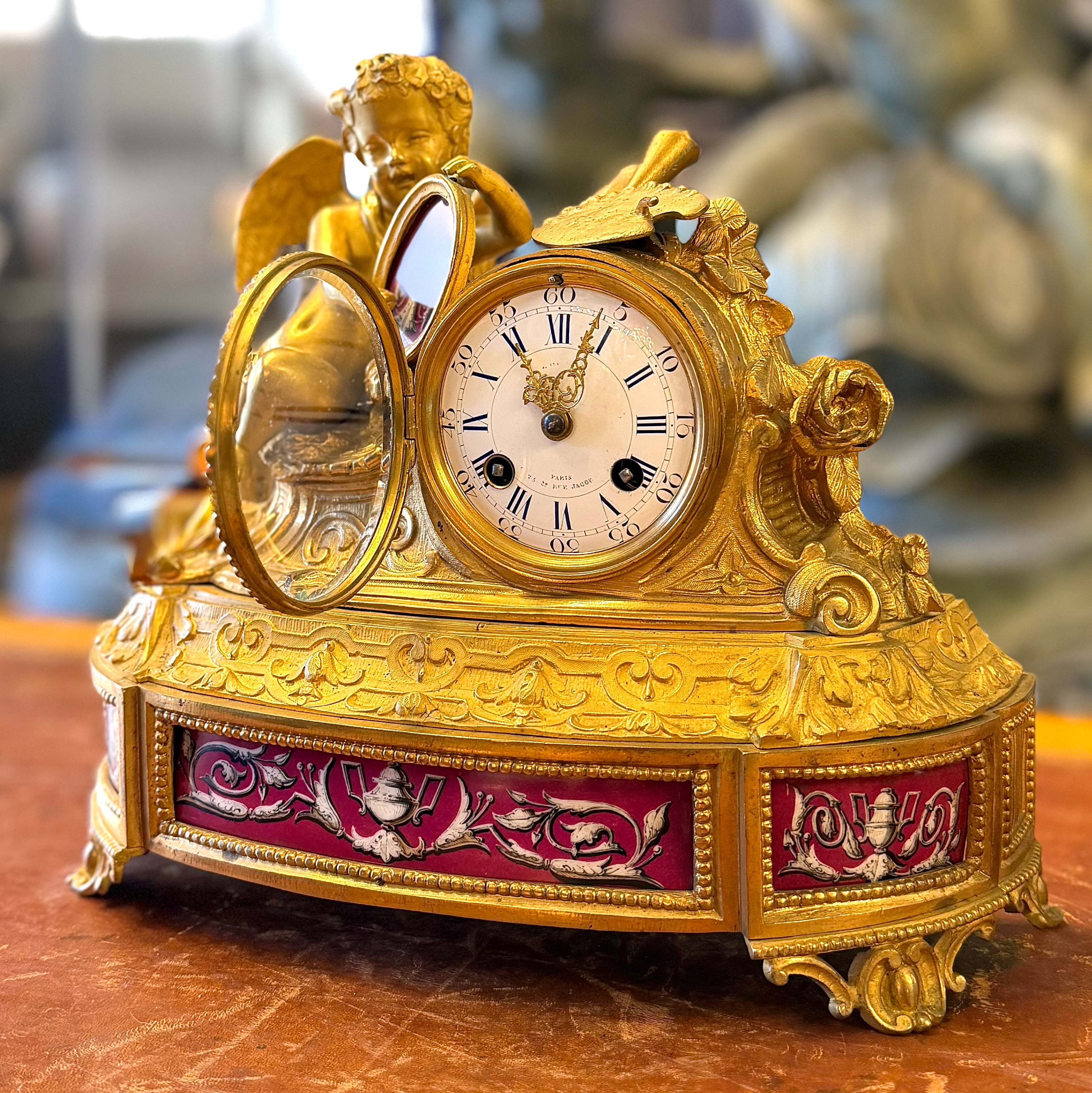 Graniture bronce ormolu época Napoleón III. Francia SXIX