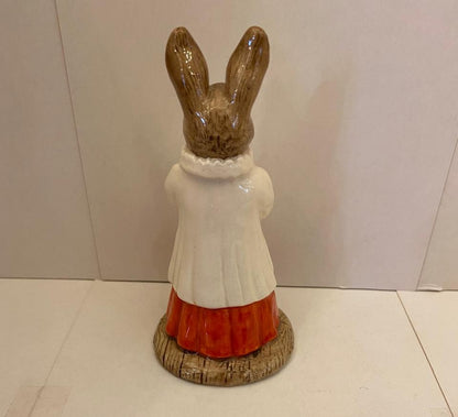 Royal Doulton BunnyKins &quot;Choir Singer&quot;. Año 2000