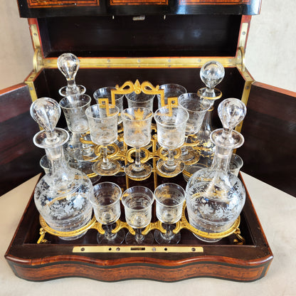 Cava licor francesa Epoca Napoleon III. Francia SXIX
