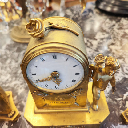 Garniture miniatura en bronce Ormolu. Época Napoleón III SXIX