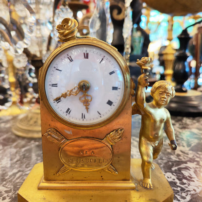 Garniture miniatura en bronce Ormolu. Época Napoleón III SXIX