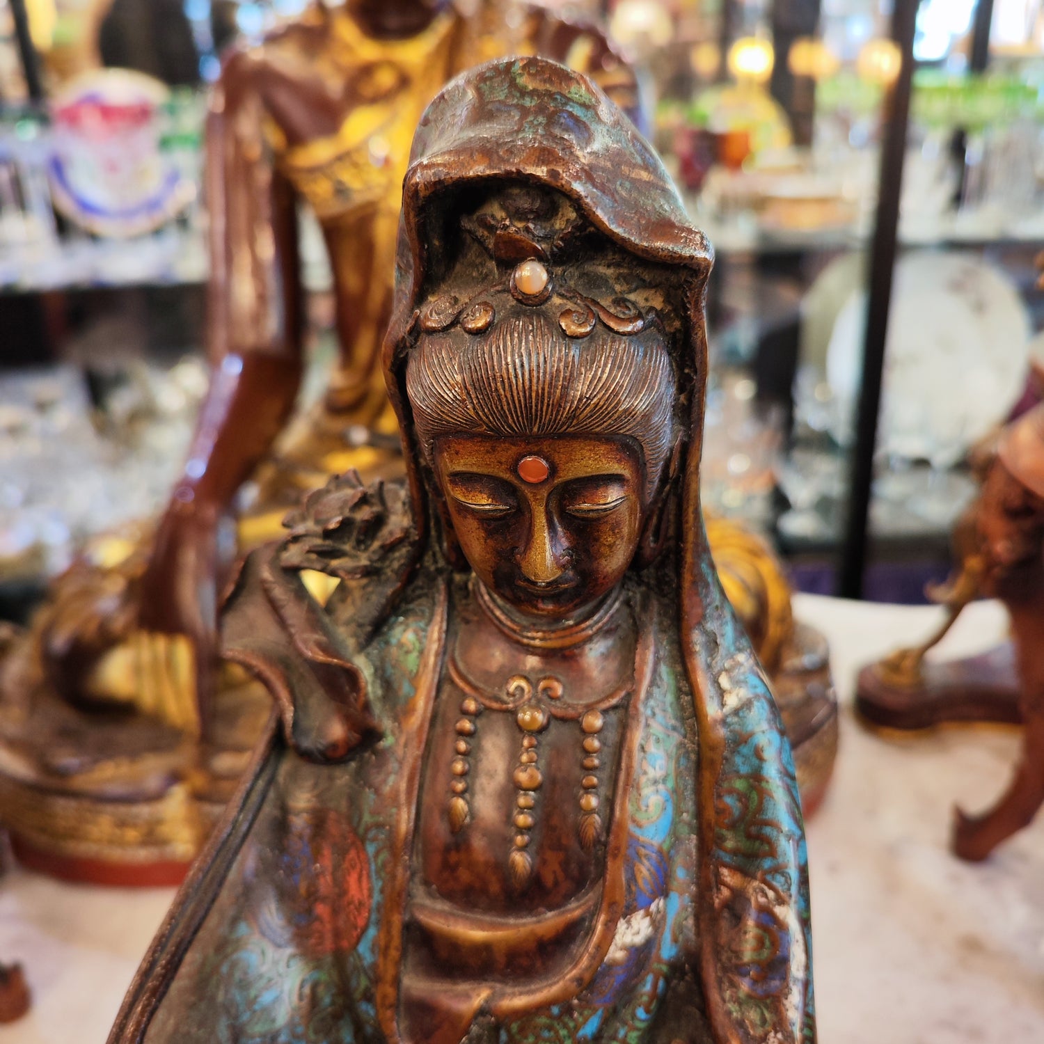 Figura cloissone japones Época Meiji periodo EDO. Japón SXIX