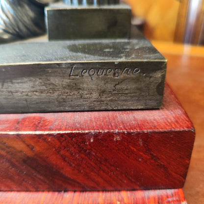 Escultora Diana la cazadora Eugéne Lois Lequesne. Francia SXIX