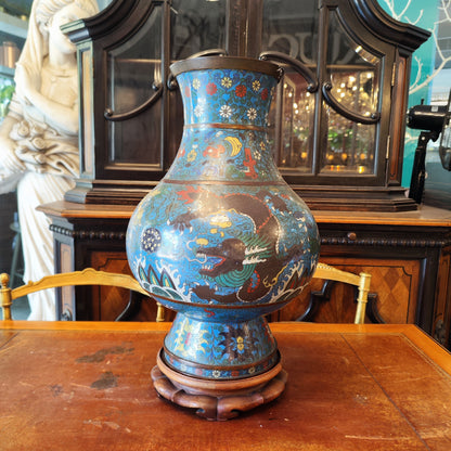 Gran cloissone japones Época Meiji periodo Edo. Japón SXIX