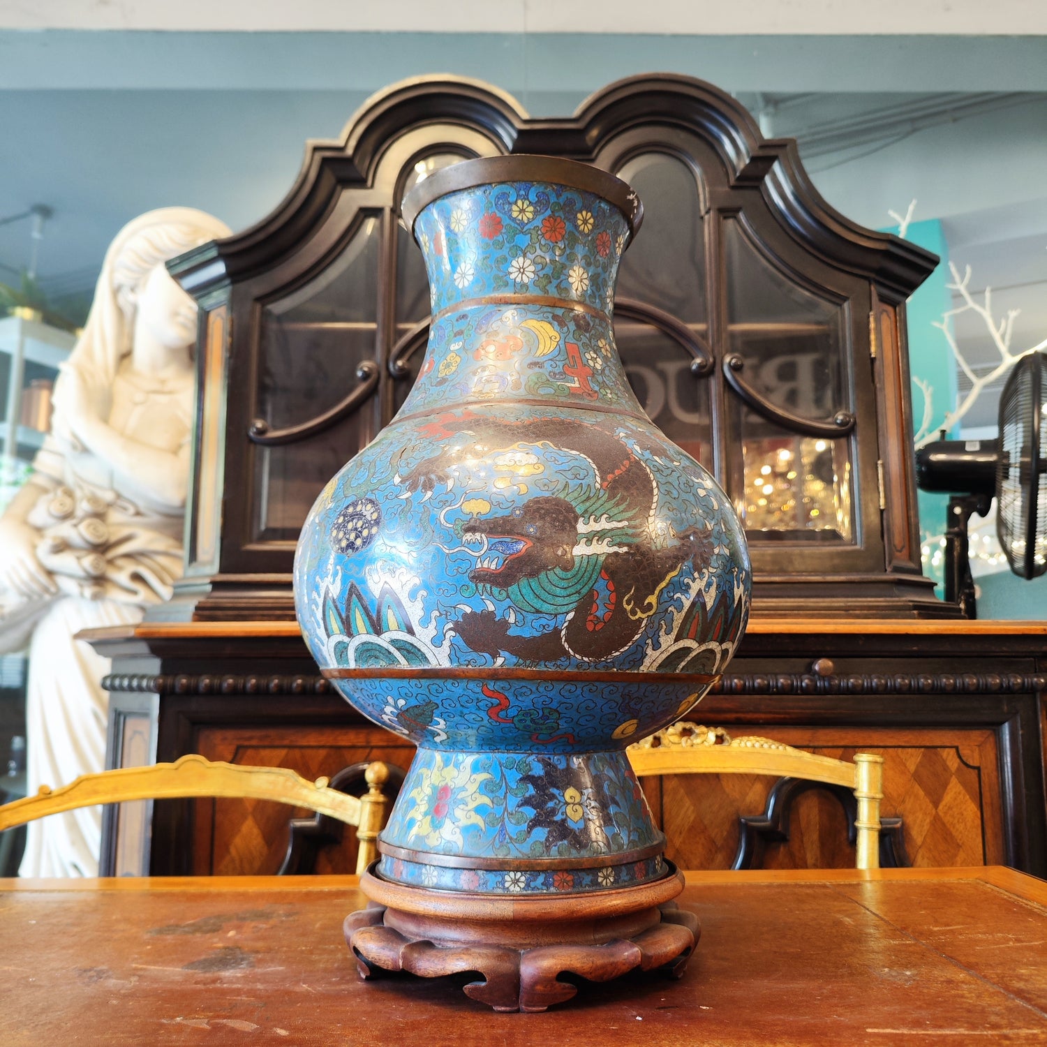 Gran cloissone japones Época Meiji periodo Edo. Japón SXIX