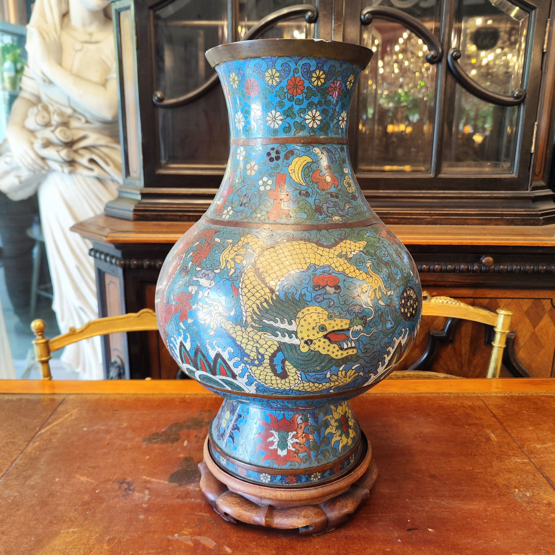 Gran cloissone japones Época Meiji periodo Edo. Japón SXIX