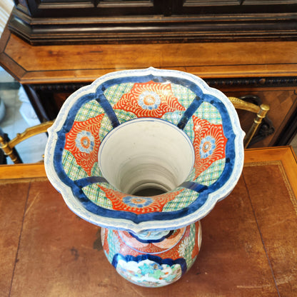 Gran jarrón de Arita. Japón Arita SXIX