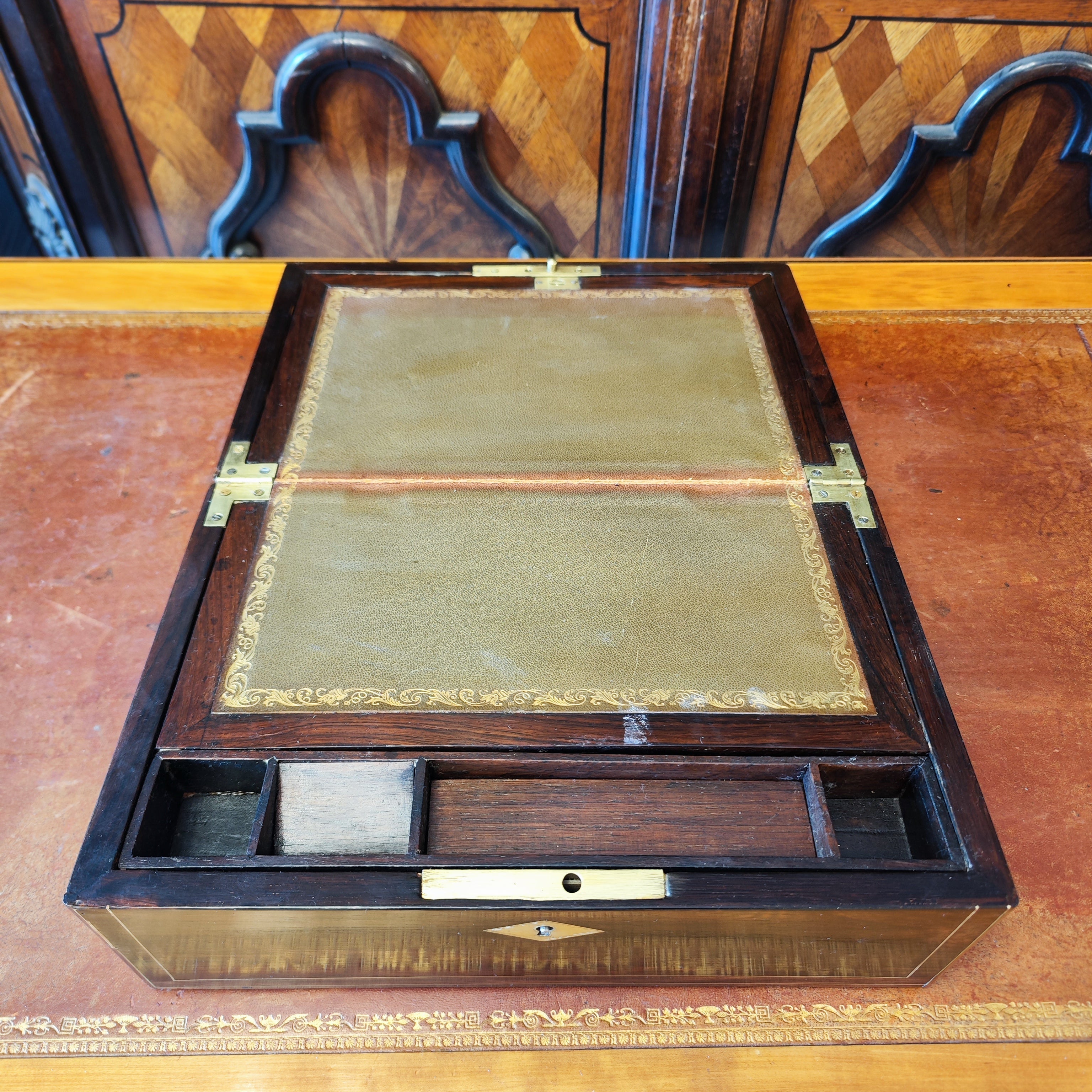 Escribanía de viaje Época Napoleón III. Francia SXIX