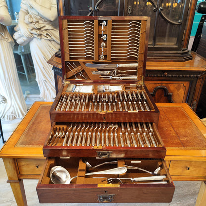 Espectacular cuchillería Inglesa Walk &amp; Hall Sheffield de plaque. Londres SXX