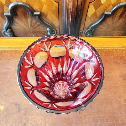 Florero aleman colo rubi. Alemania SXX