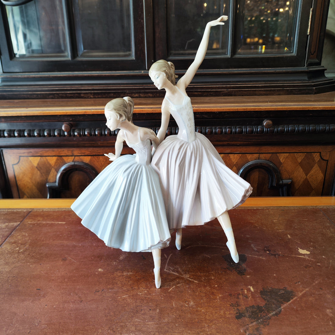 Par de bailarinas porcelana LLadro. España SXX