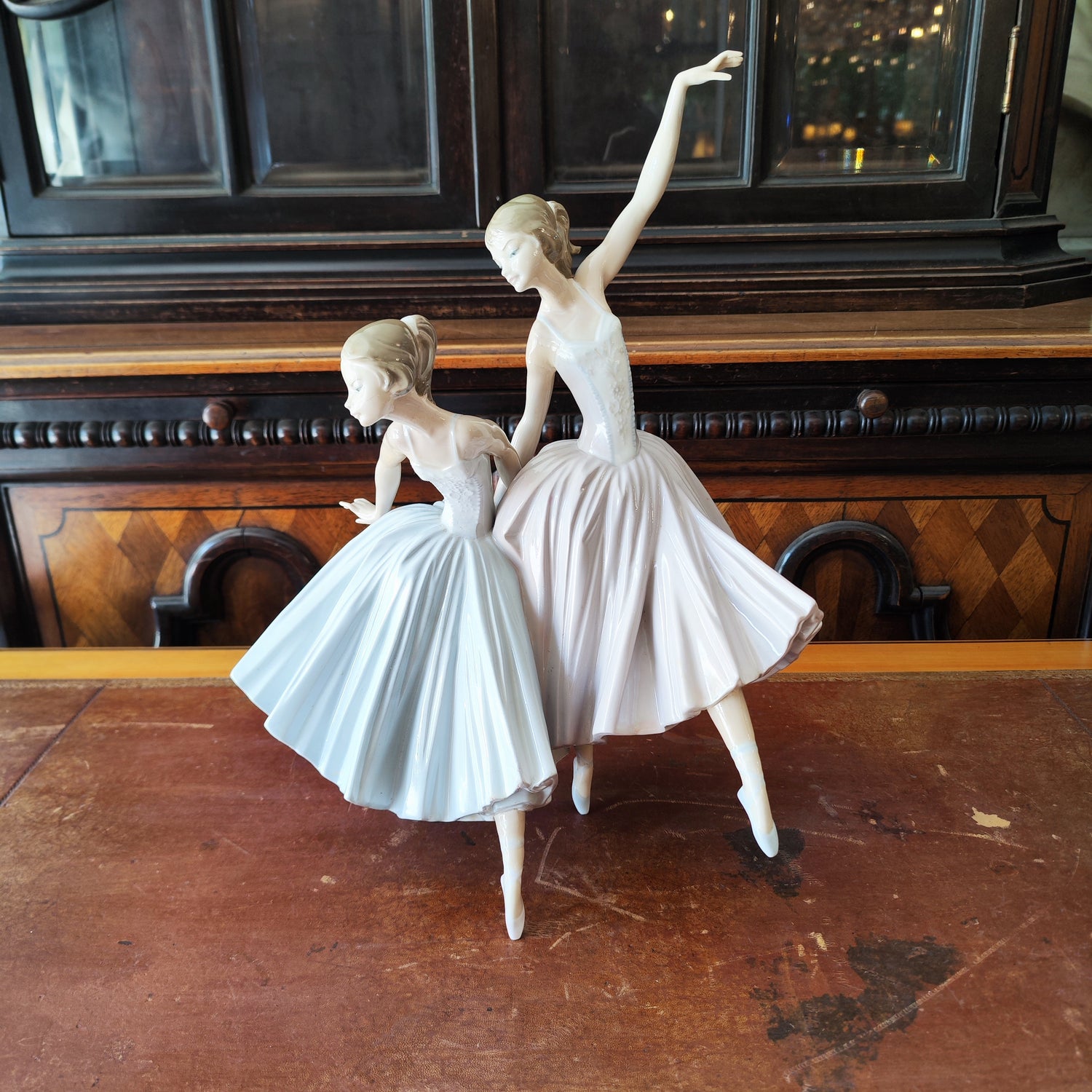 Par de bailarinas porcelana LLadro. España SXX