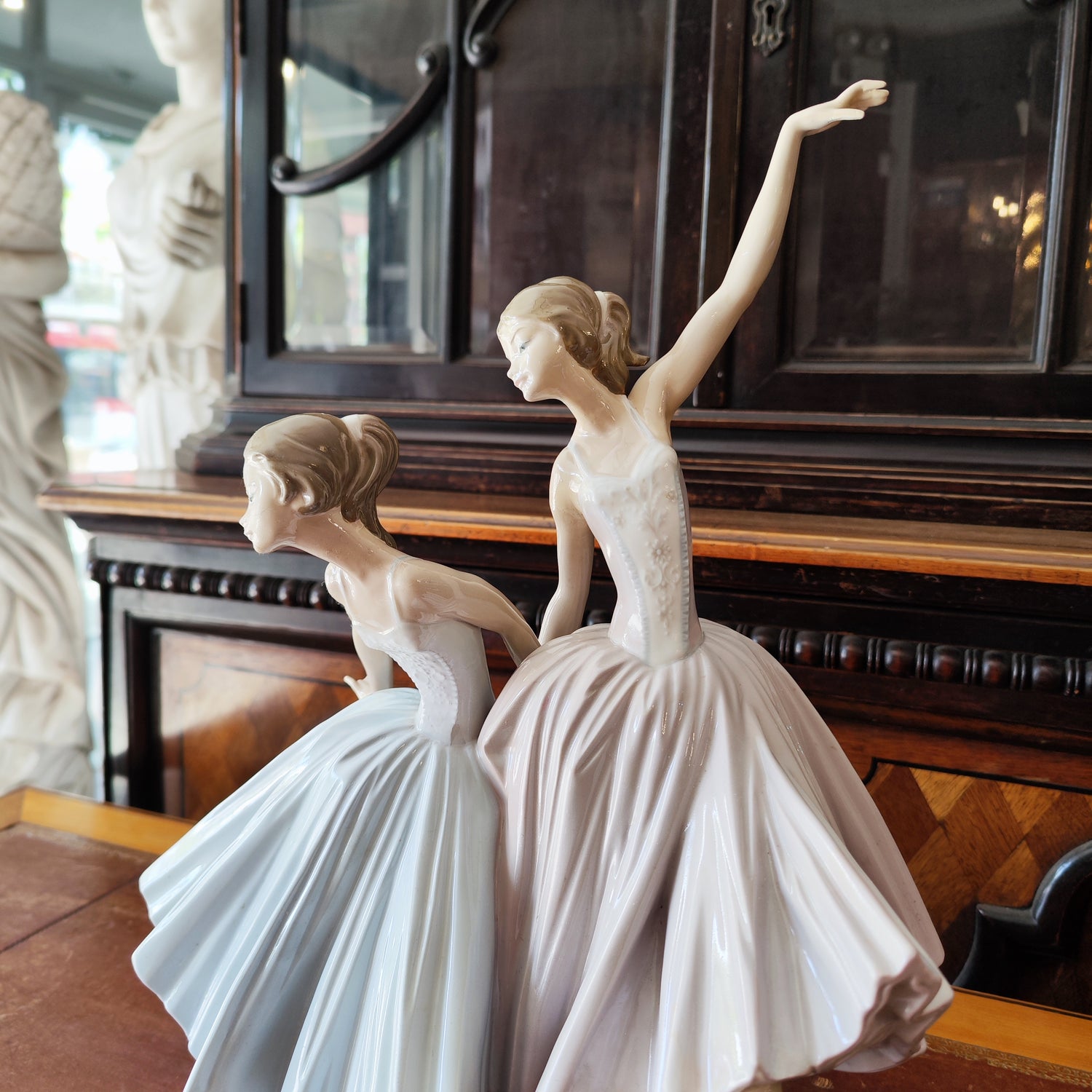 Par de bailarinas porcelana LLadro. España SXX