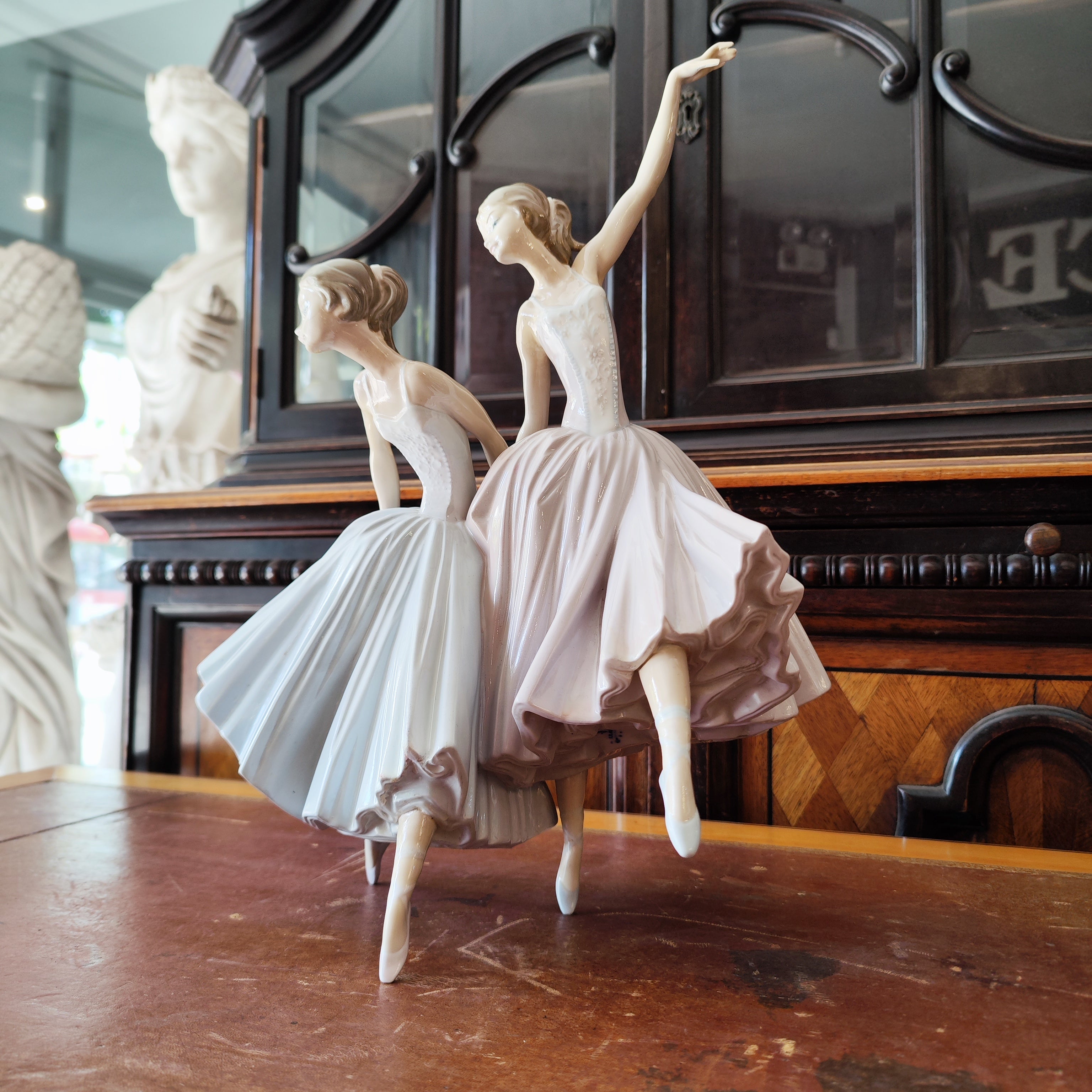 Par de bailarinas porcelana LLadro. España SXX