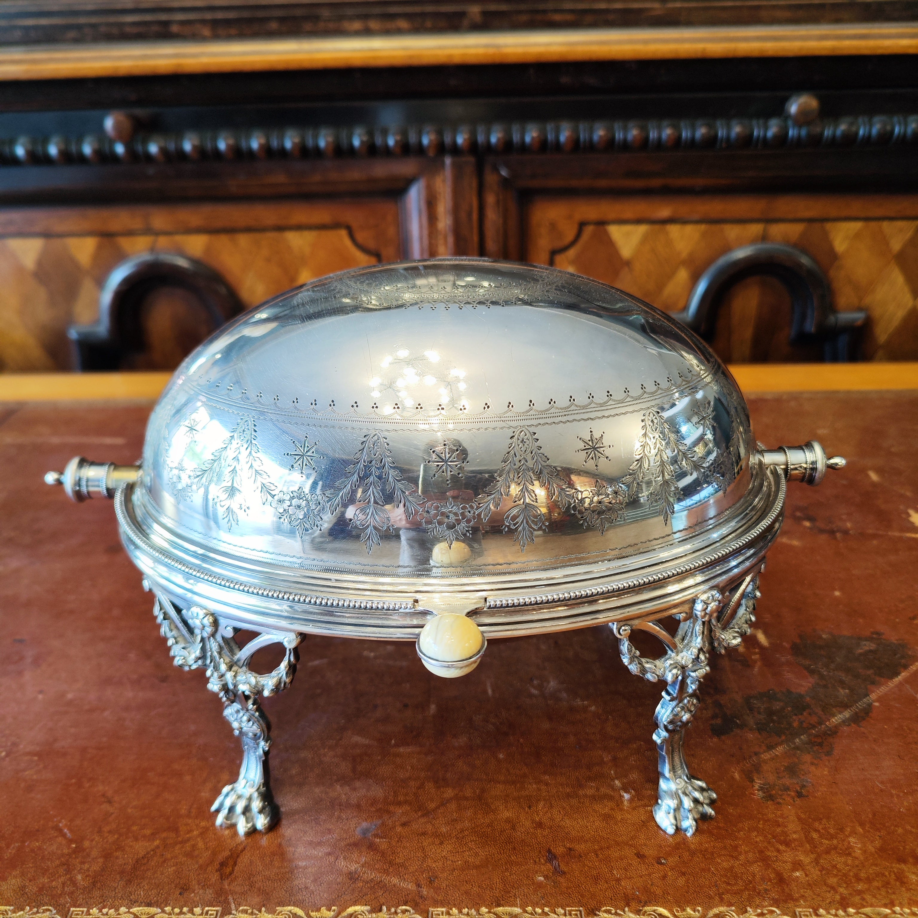 Servidor ingles Elkington Victoriano. Inglaterra SXIX