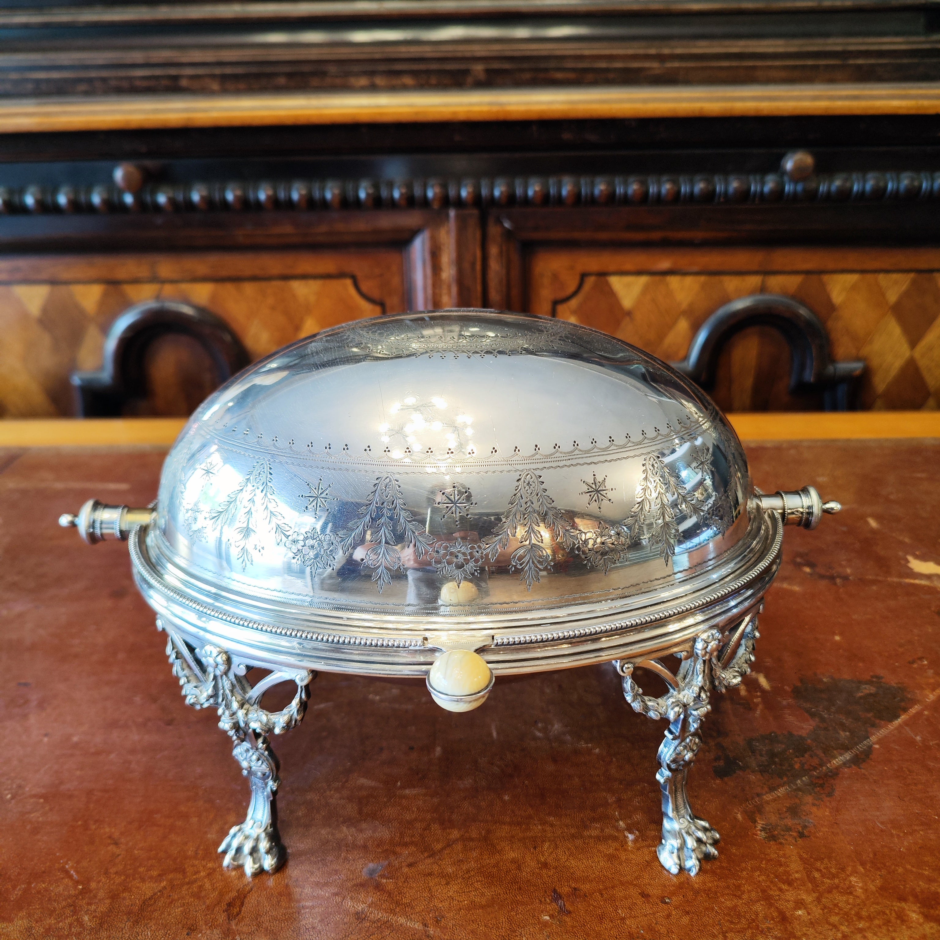 Servidor ingles Elkington Victoriano. Inglaterra SXIX