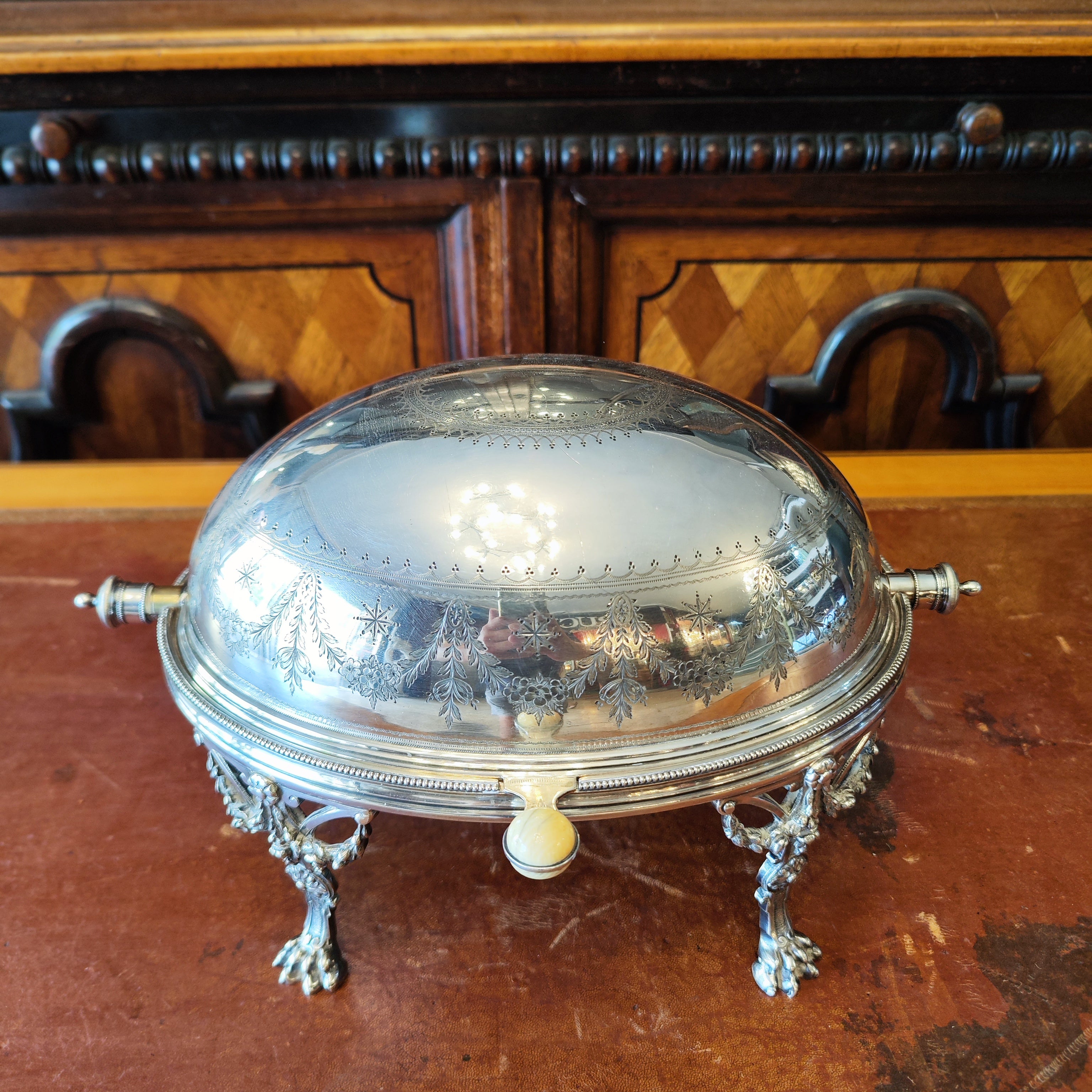 Servidor ingles Elkington Victoriano. Inglaterra SXIX