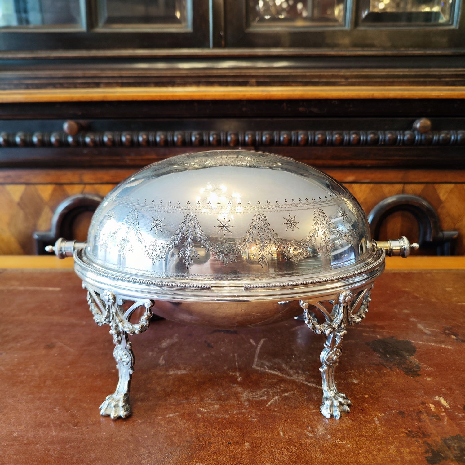 Servidor ingles Elkington Victoriano. Inglaterra SXIX