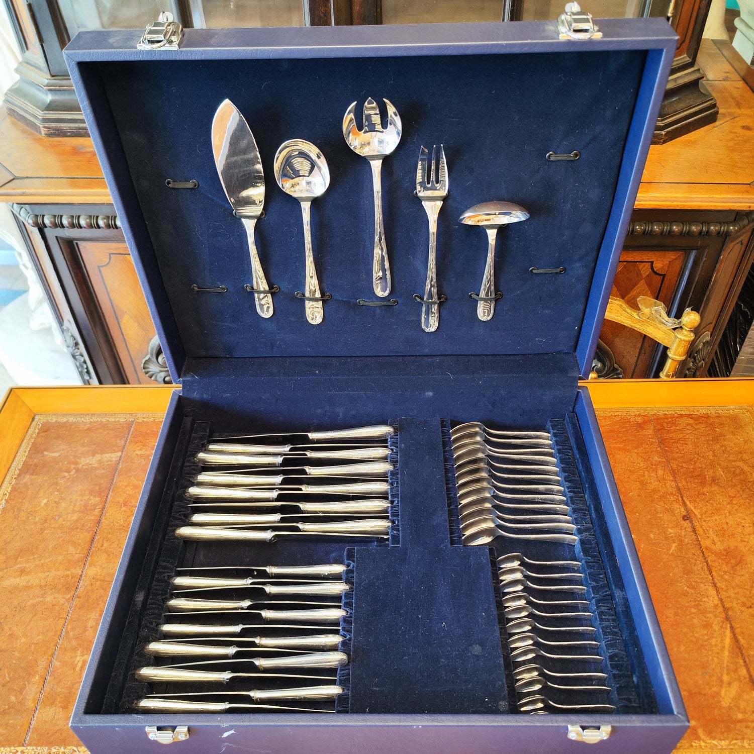 Cuchilleria Christofle modelo Rubans. Argentina SXX