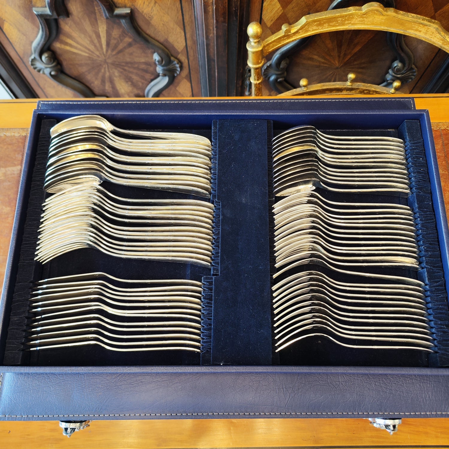 Cuchilleria Christofle modelo Rubans. Argentina SXX