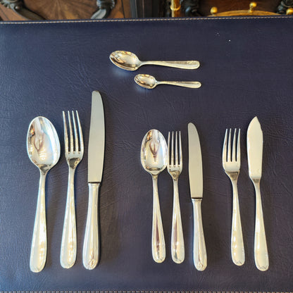 Cuchilleria Christofle modelo Rubans. Argentina SXX