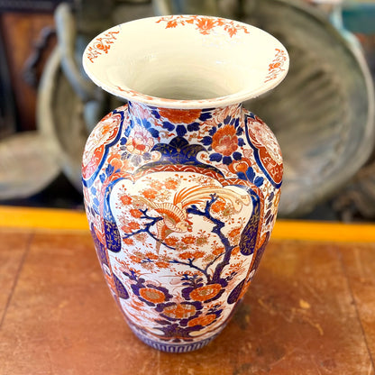 Gran Jarrón japones Imari periodo Edo. Japón SXVIII