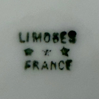 Servicio de te francés de porcelana Haviland Limoges Art-Nouveau. Francia SXX