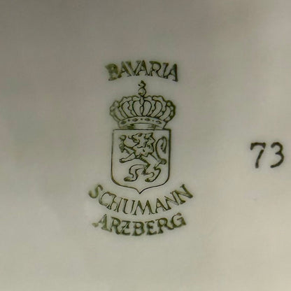 Sopera porcelana alemana Shumann Arzberg. Alemania SXX