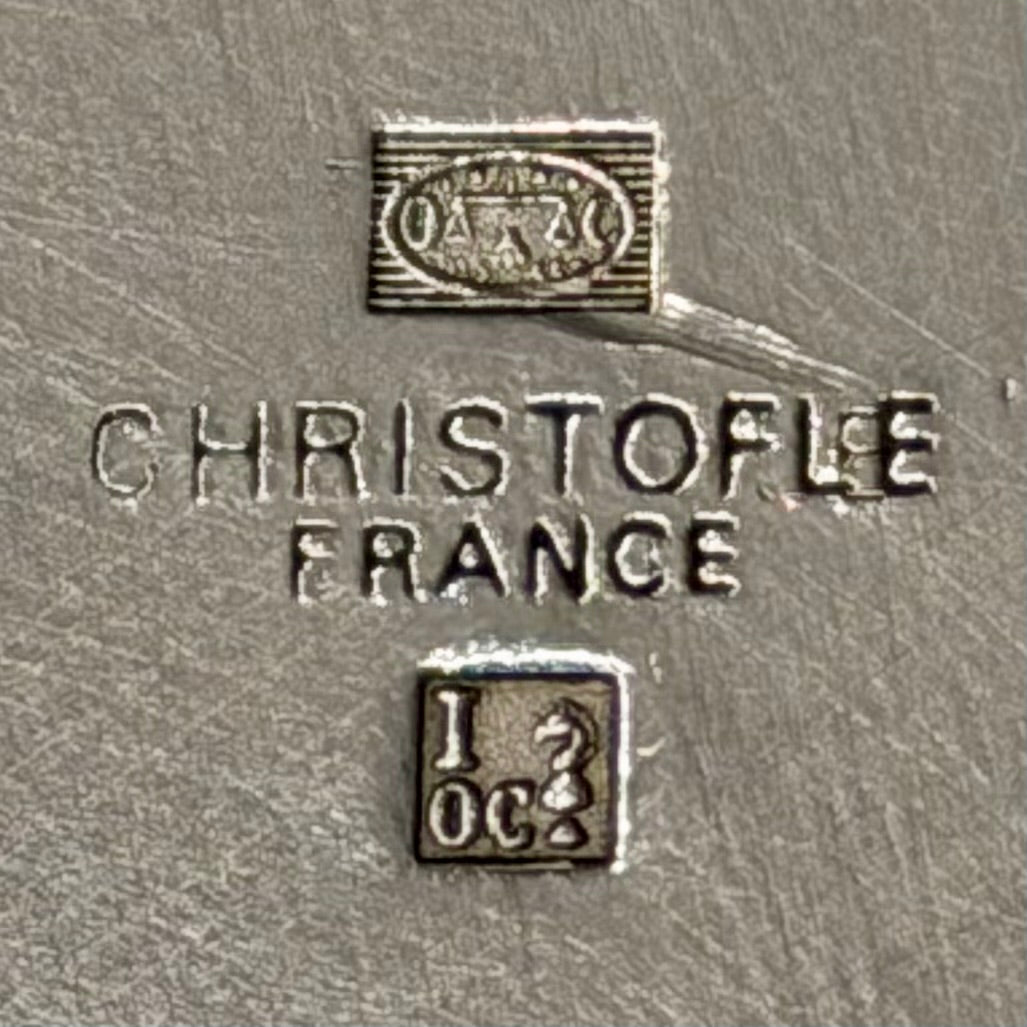Champañera plaque francesa Christofle Art-Deco. Francia SXX