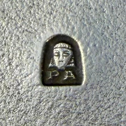 Par de champañeras francesas de plaque selladas Ercuis. Francia SXX
