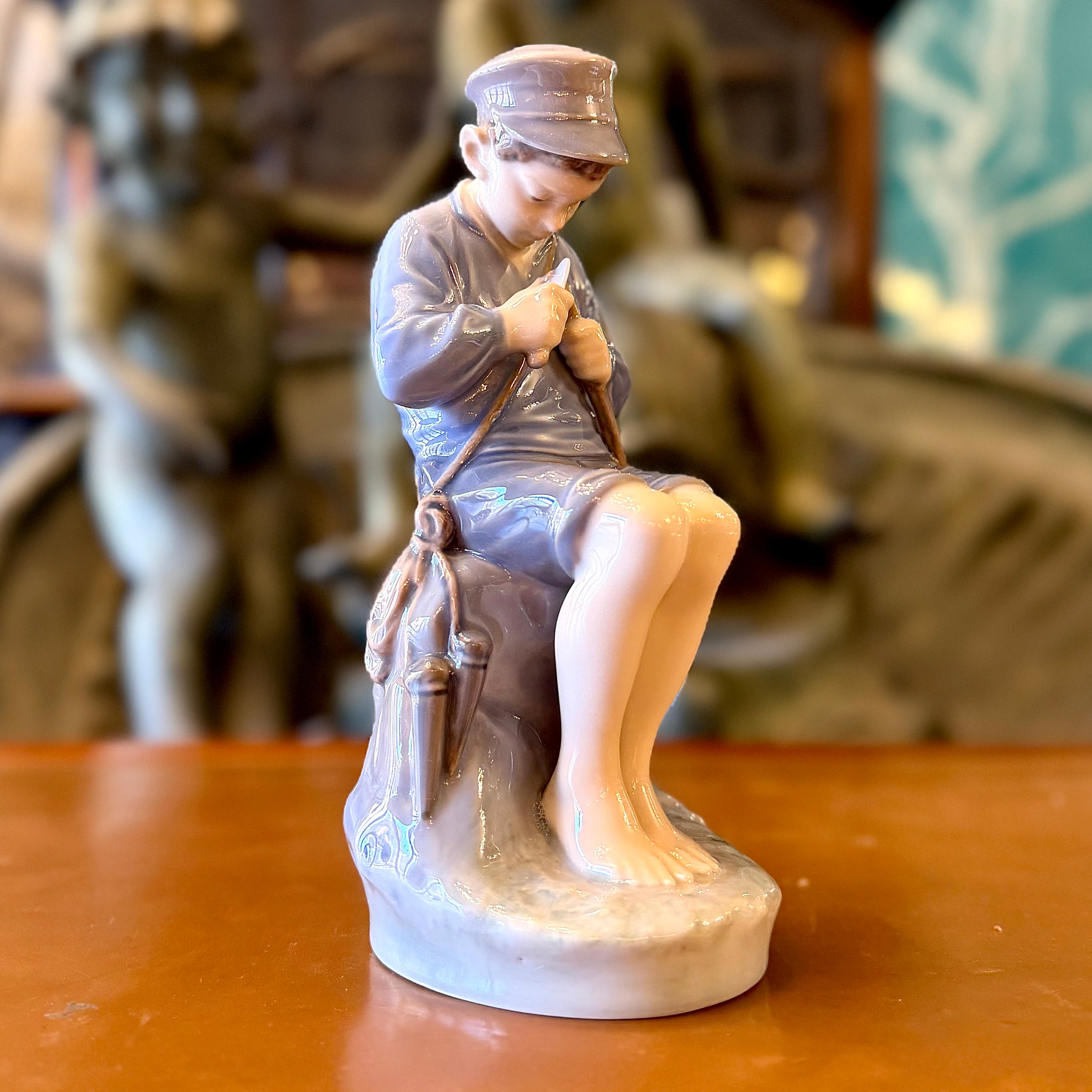 Figura de porcelana danesa Royal Copenhagen. Dinamraca SXX