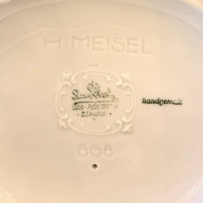 Garza porcelana alemana Rosenthal. Alemania SXX