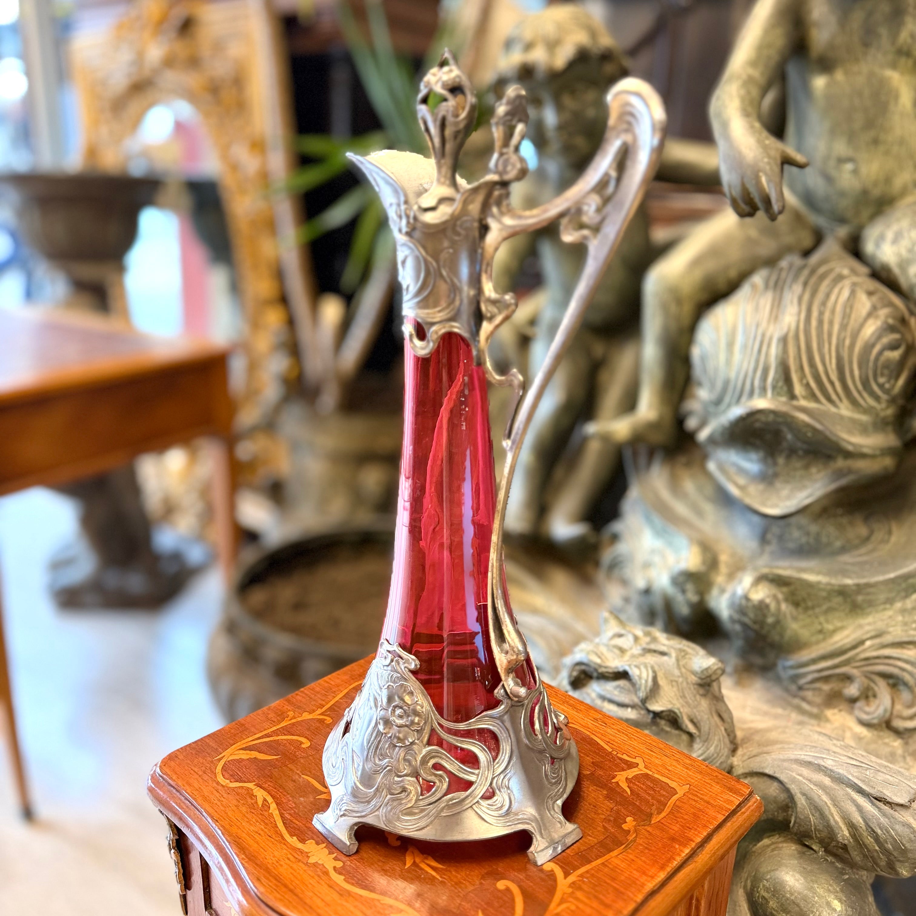 Claret Art-Nouveau WMF. Alemania SXX