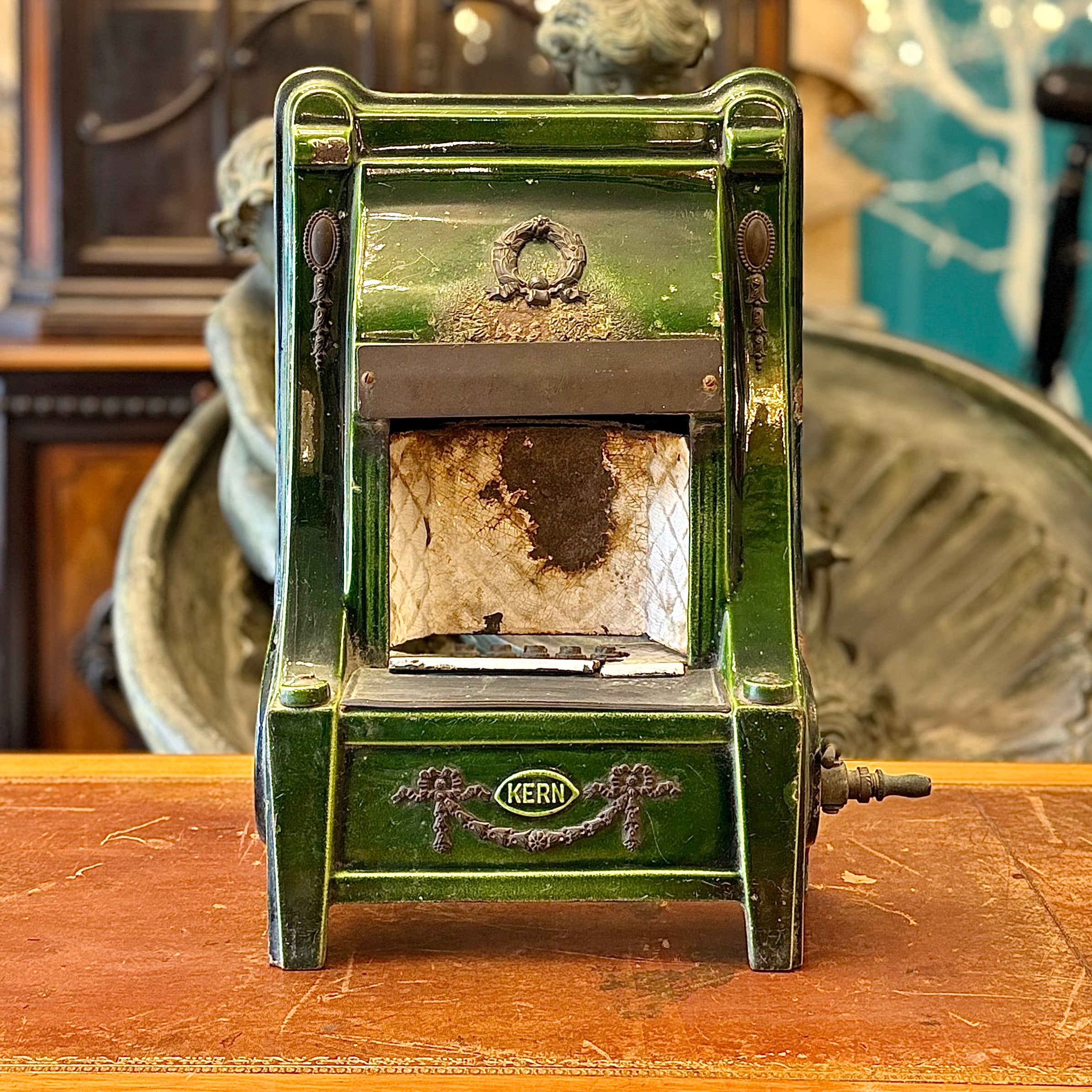 Estufa Victoriana a gas Welsbach-Kern. Inglaterra SXIX