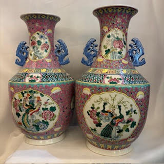 Par de jarrones china SXX