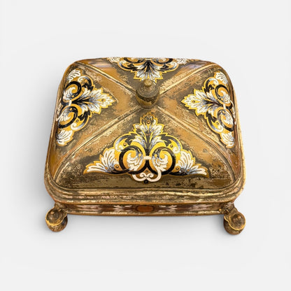 Joyero Napoleón III en Champleve. Francia SXIX