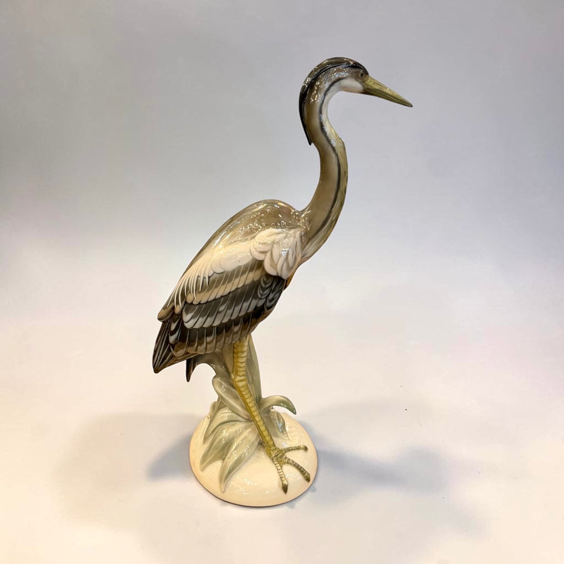 Garza porcelana alemana Rosenthal. Alemania SXX