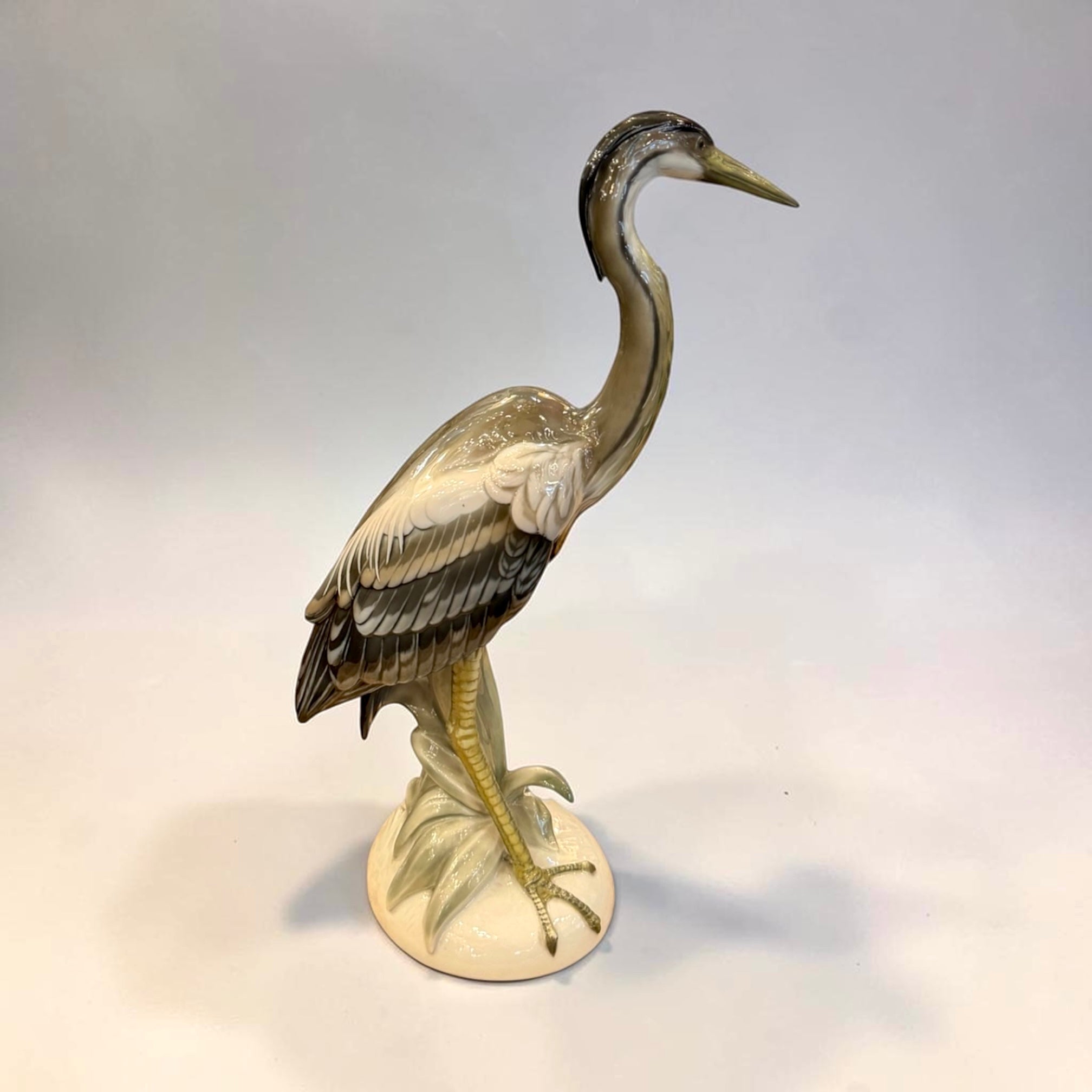 Garza porcelana alemana Rosenthal. Alemania SXX